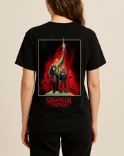 Stranger Things Baskılı Tişört