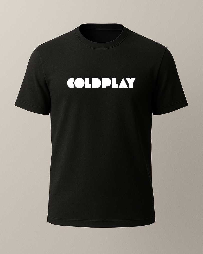 Coldplay Baskılı Tişört