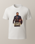 Kaptan Kore Baskılı T-Shirt