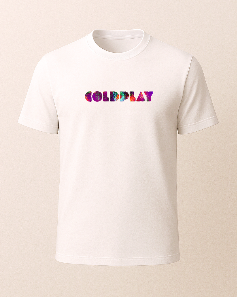 Coldplay Baskılı Tişört