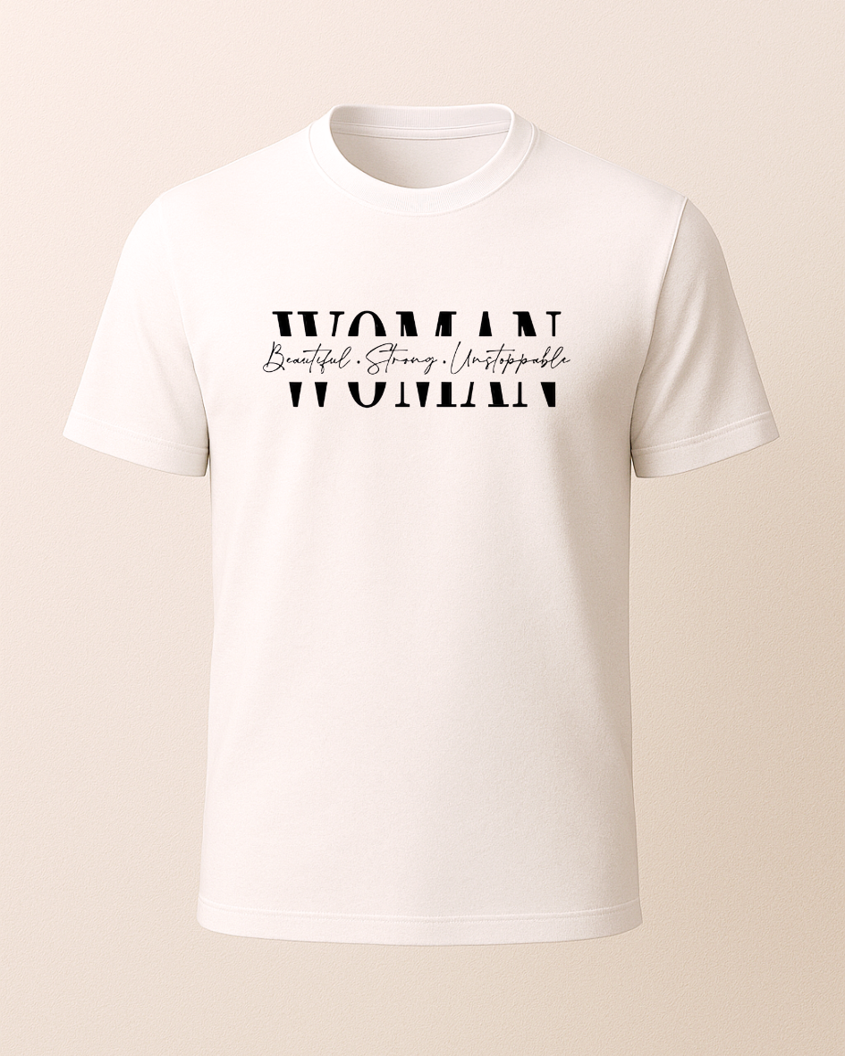 Woman Baskılı T-Shirt