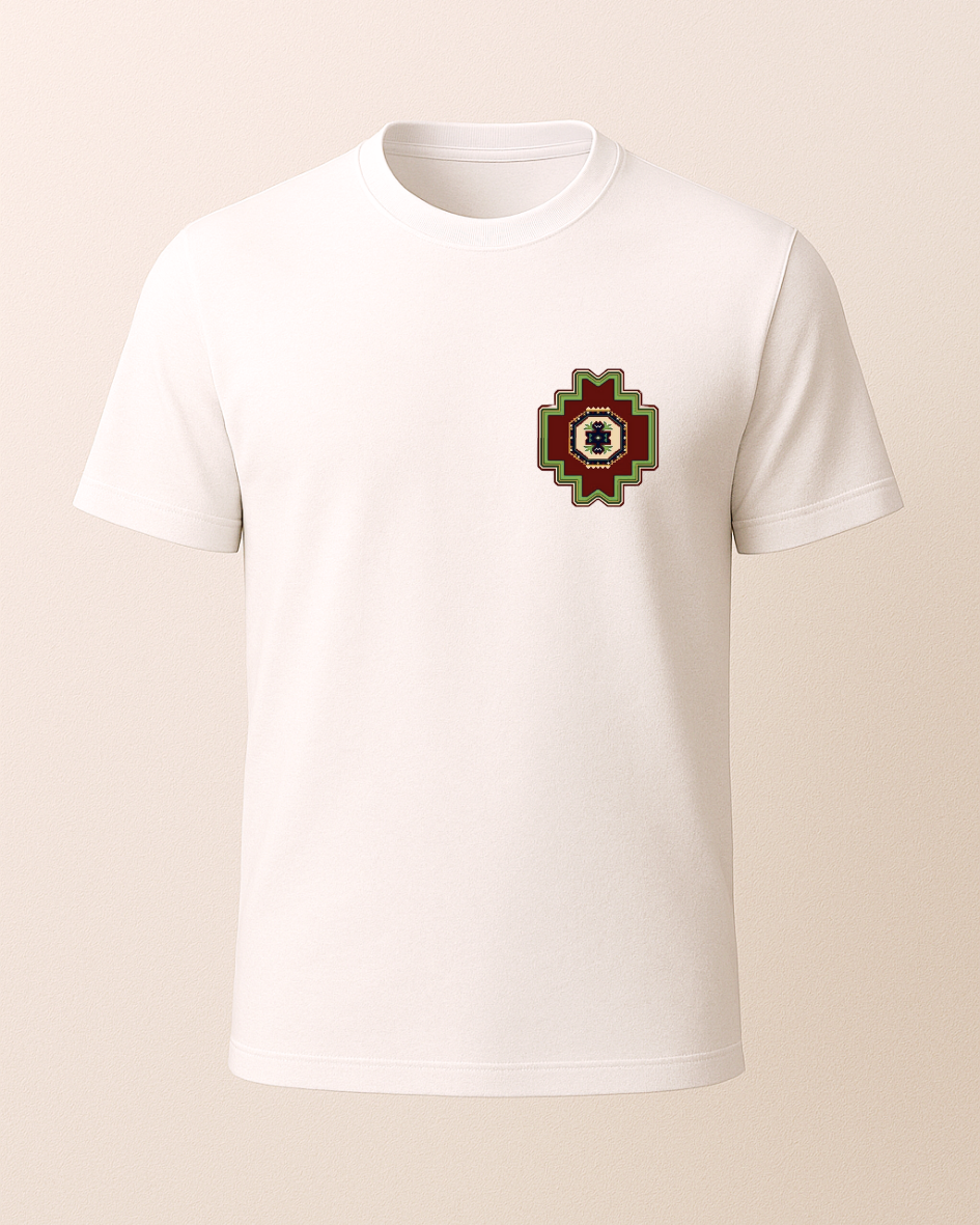 Etnik Halı Baskılı Tişört