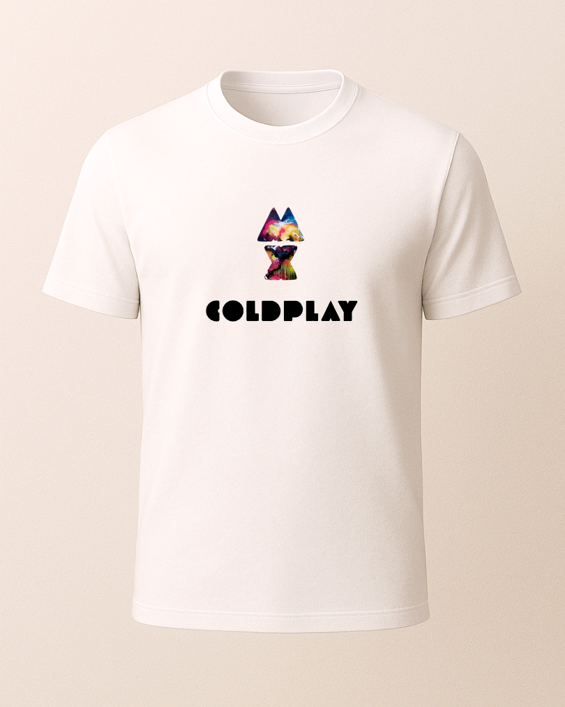 Coldplay Baskılı Tişört