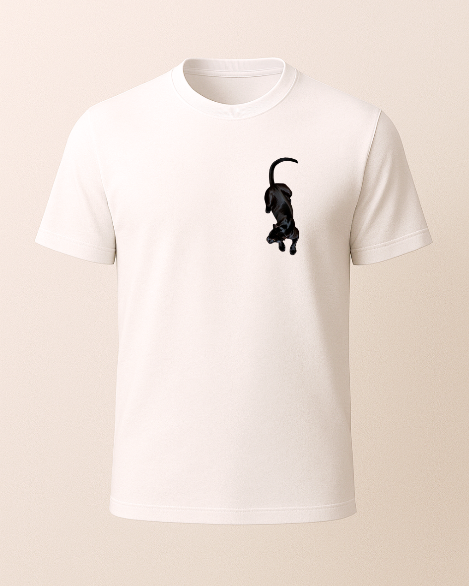 Etnik Puma Baskılı Tişört