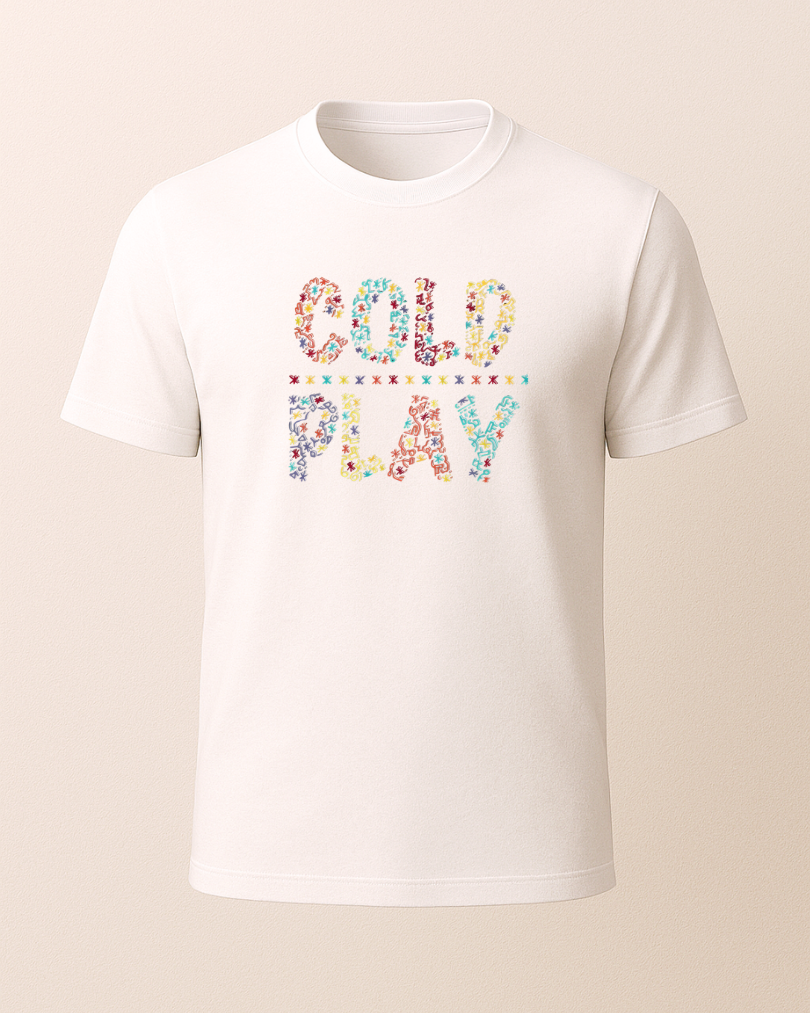 Coldplay Baskılı Tişört