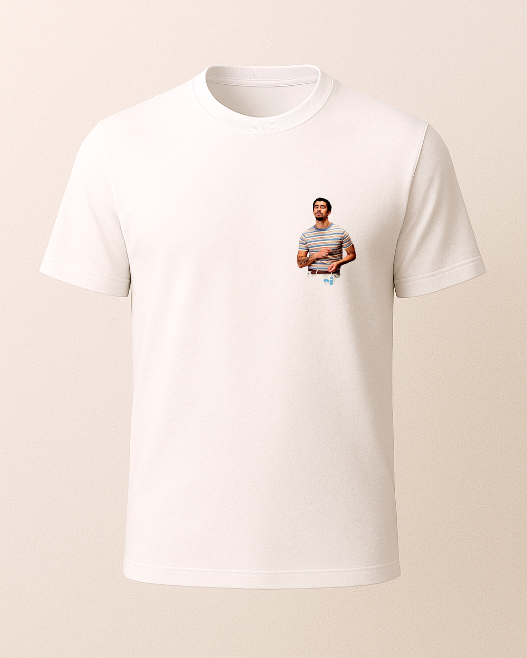 Bad Bunny Baskılı T-Shirt