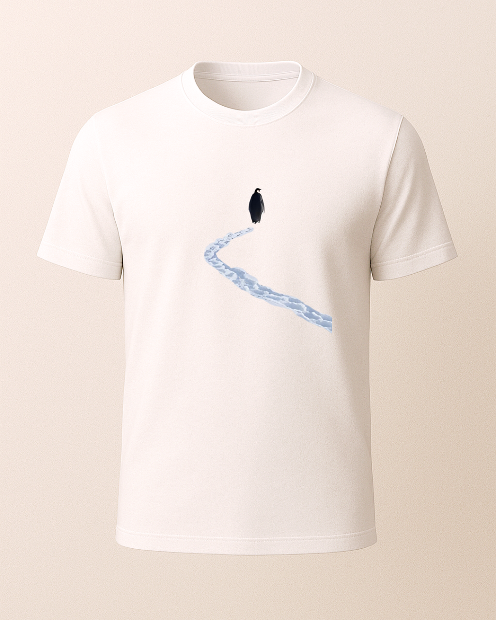 Nihilist Penguen Baskılı Tişört