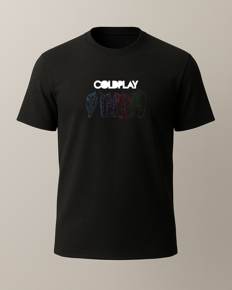 Coldplay Baskılı Tişört