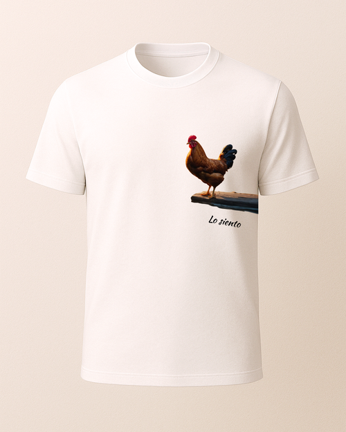 Chicken Wilson Baskılı T-Shirt
