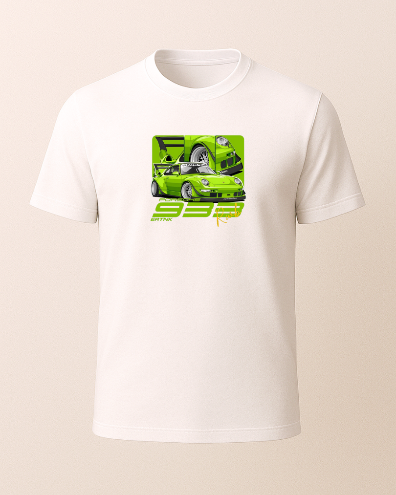 Yeşil 933 Baskılı Tişört