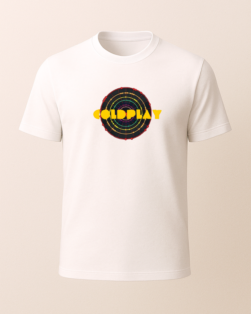 Coldplay Baskılı Tişört