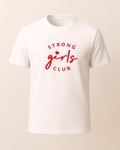 Strong Girls Club Baskılı T-Shirt