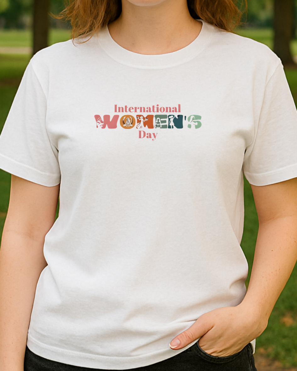 Internatıonal Women's Day Baskılı T-Shirt
