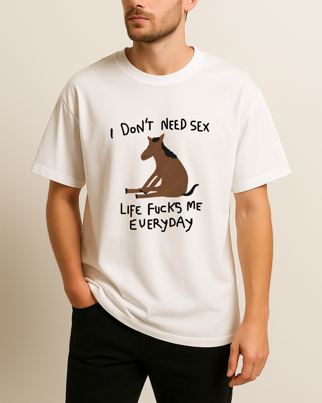 Sekse İhtiyacım Yok Tişörtü