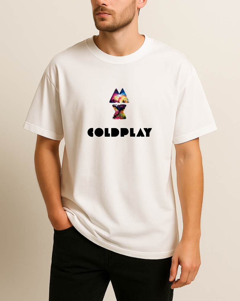 Coldplay Baskılı Tişört
