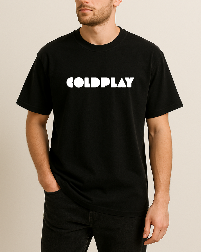 Coldplay Baskılı Tişört