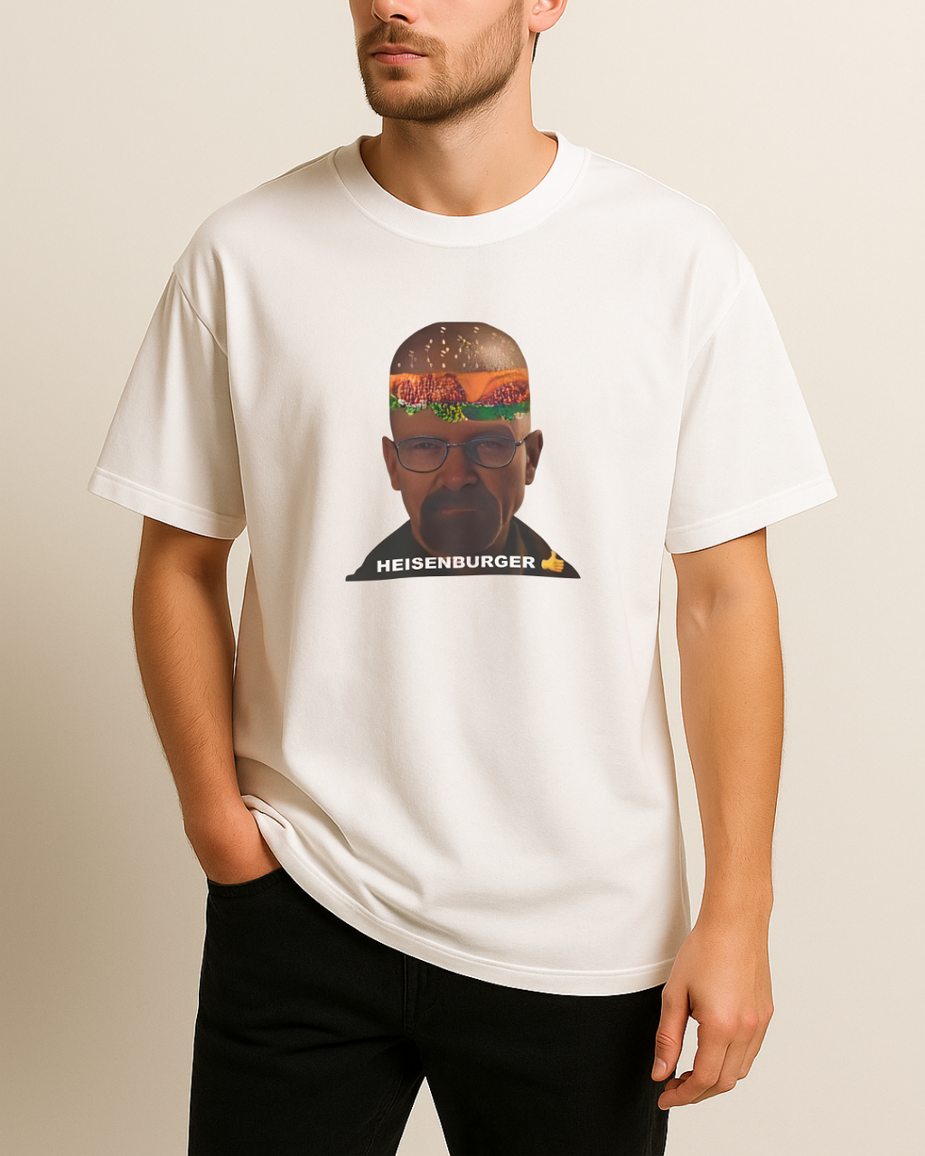 Heisenberg Baskılı Tişört