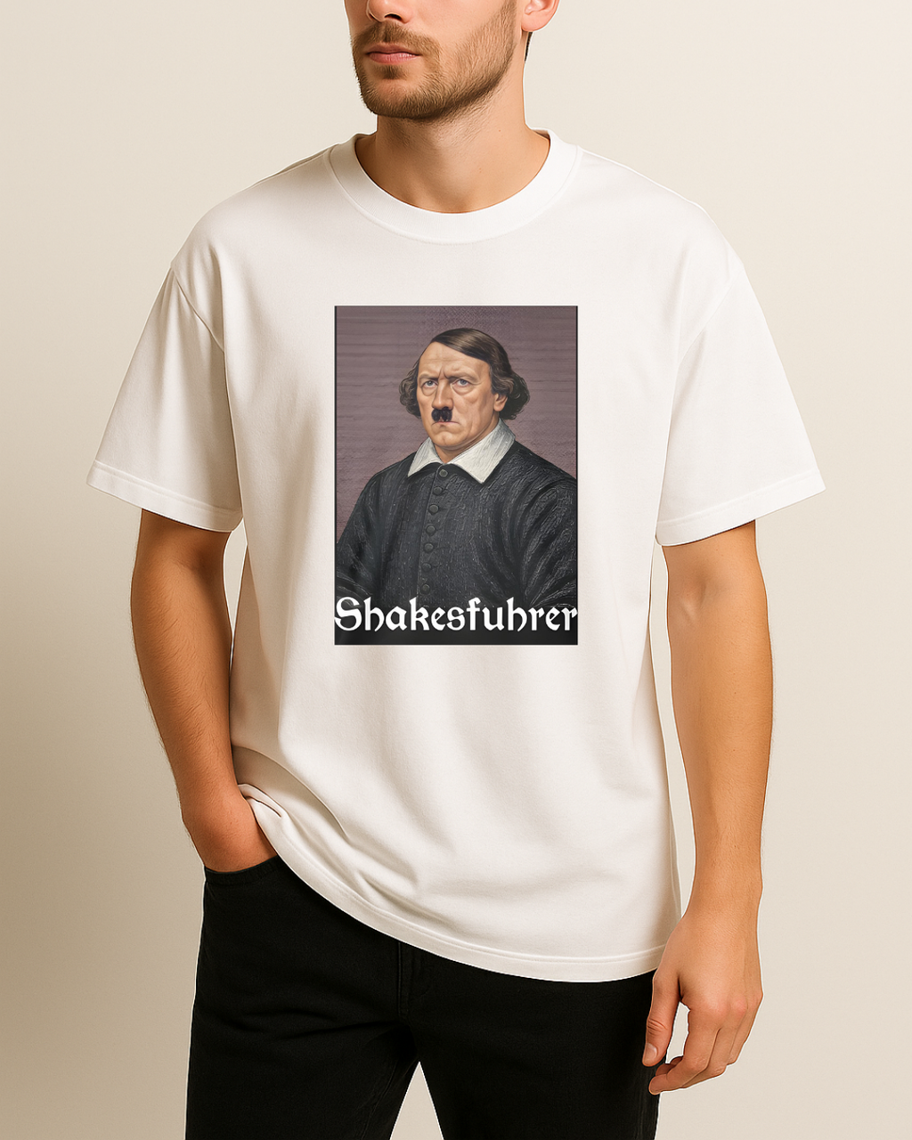 Shakesfurhrer Baskılı Tişört