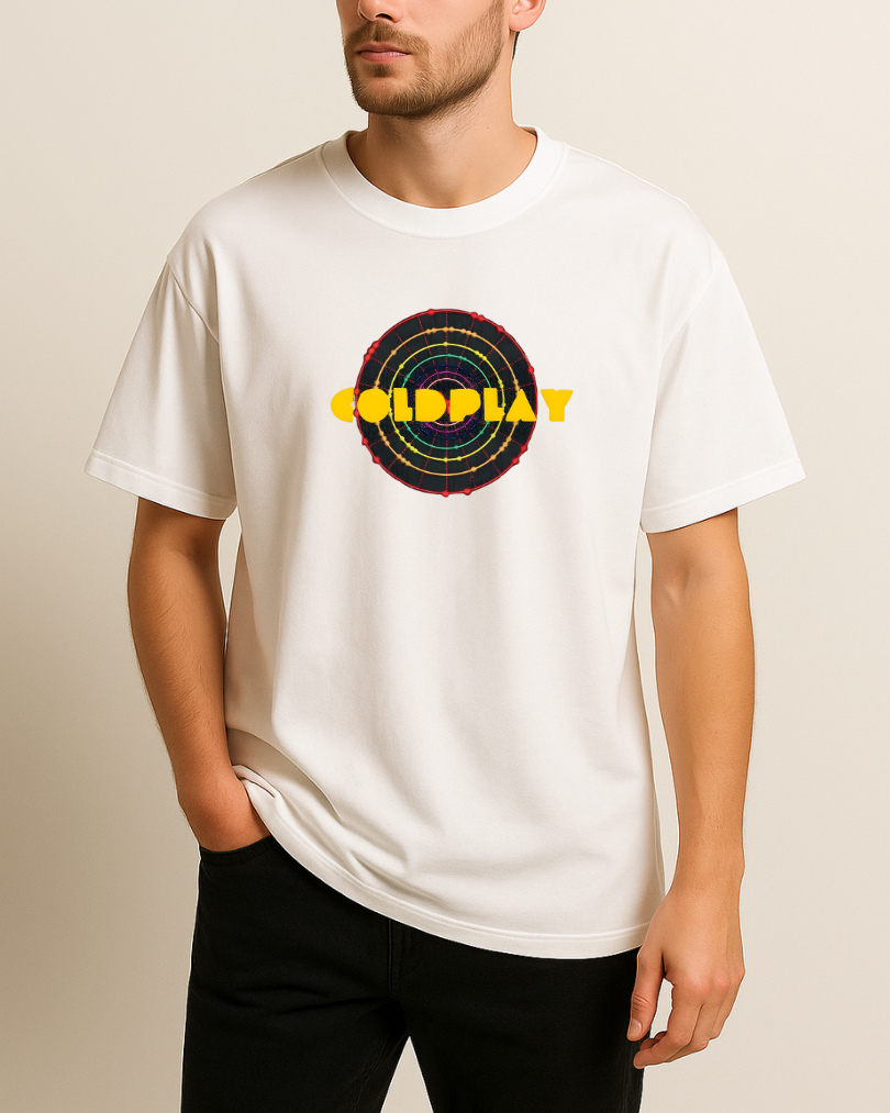 Coldplay Baskılı Tişört