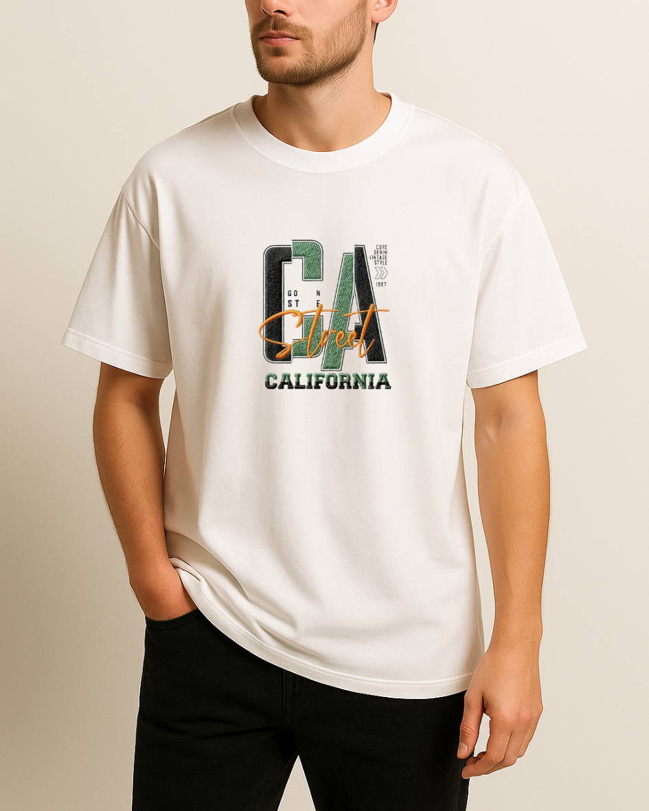CA - California Baskılı T-Shirt