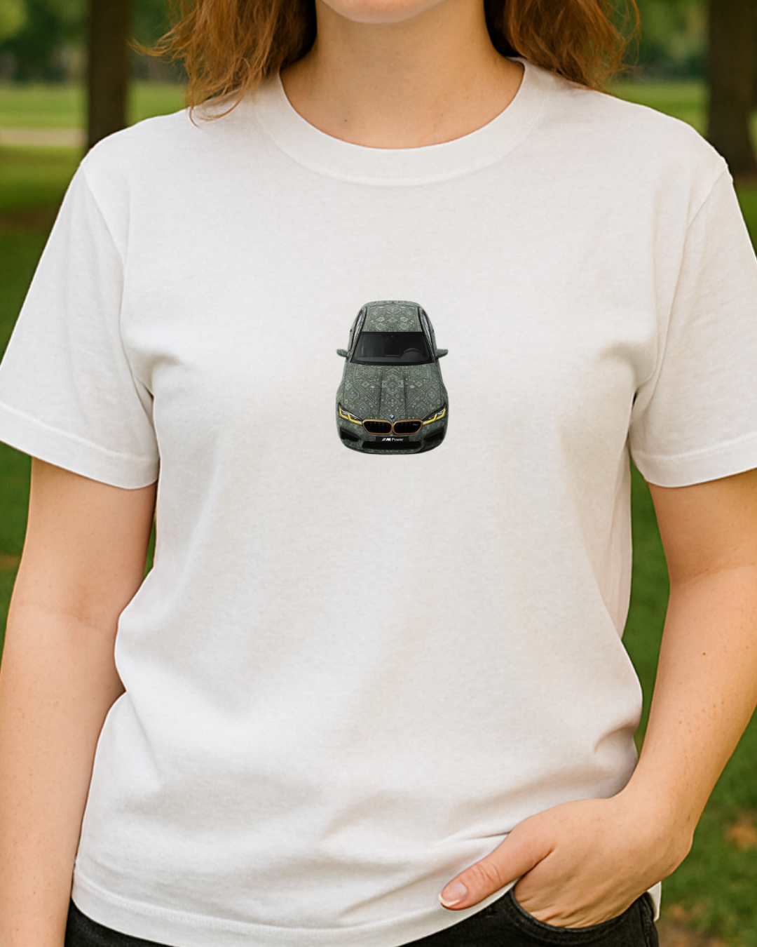 Etnik M5CS Baskılı T-Shirt