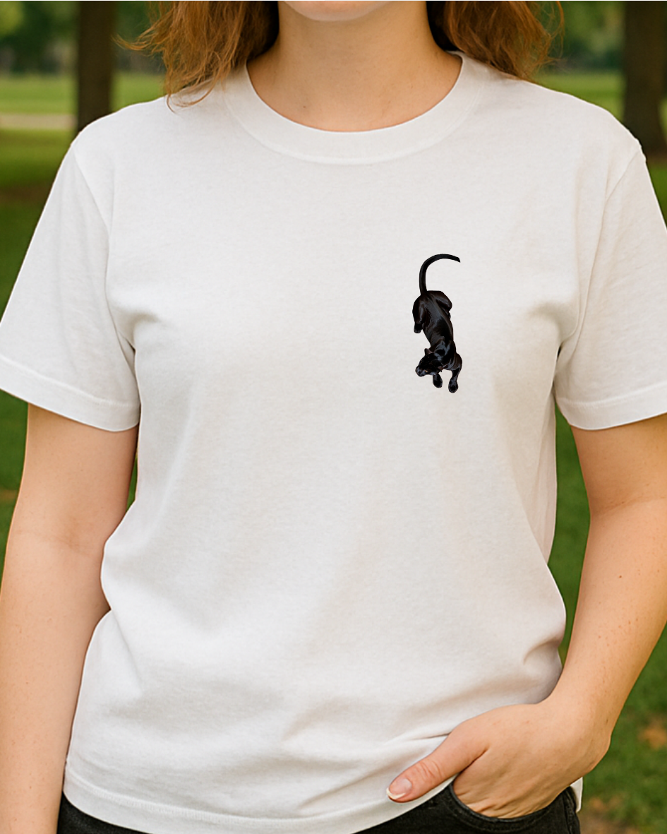 Etnik Puma Baskılı Tişört