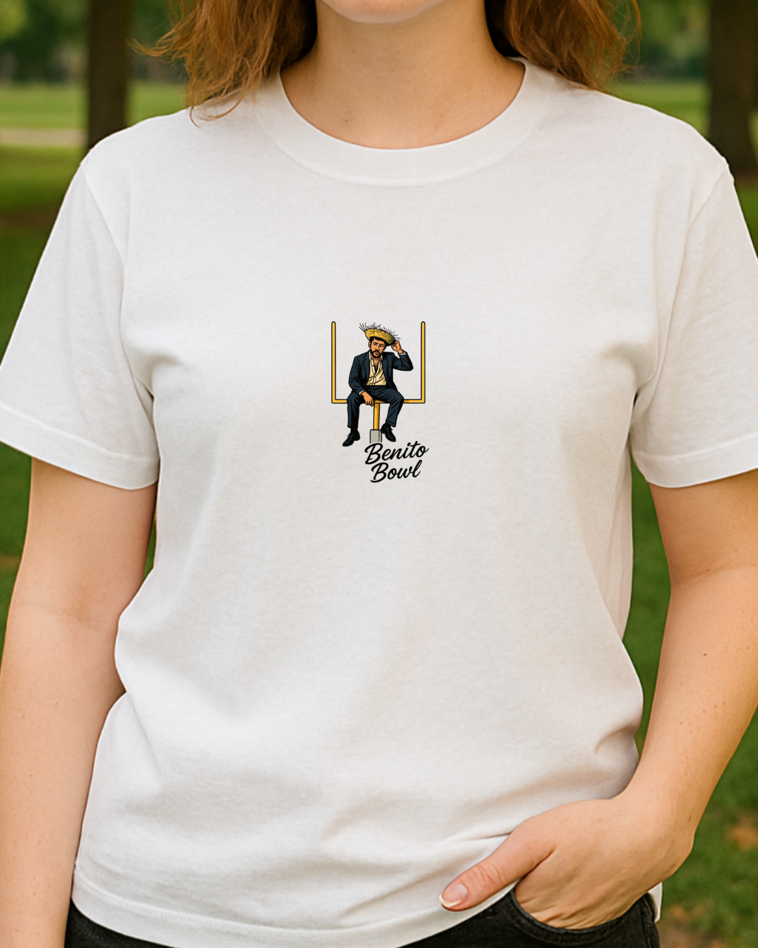 Bad Bunny Baskılı T-Shirt