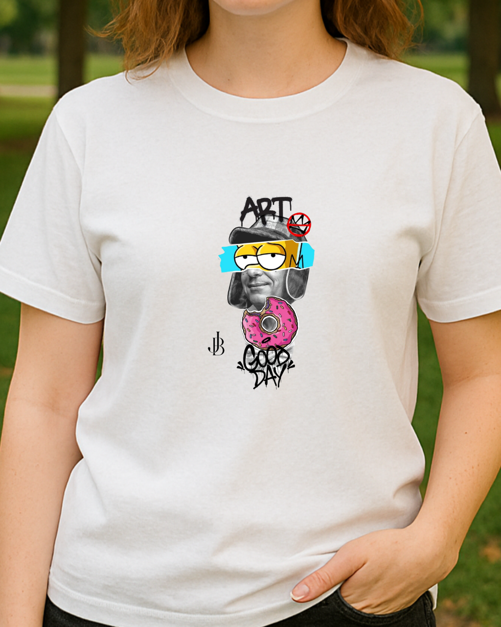 Art Baskılı T-Shirt