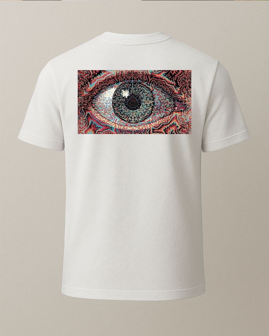Etnik Göz Baskılı Tişört