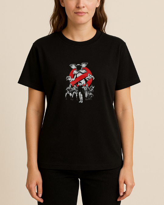 Stranger Things Baskılı Tişört