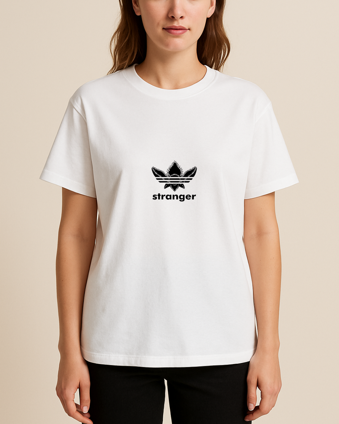 Stranger Things Baskılı Tişört