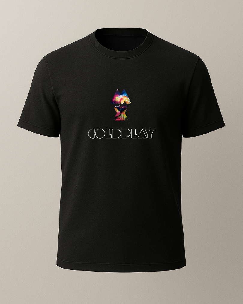 Coldplay Baskılı Tişört