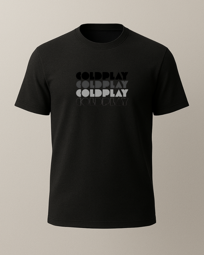 Coldplay Baskılı Tişört