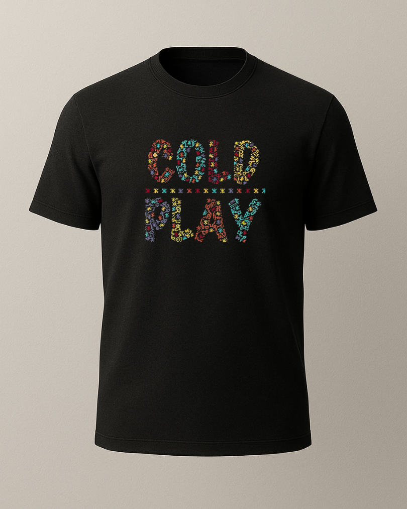 Coldplay Baskılı Tişört