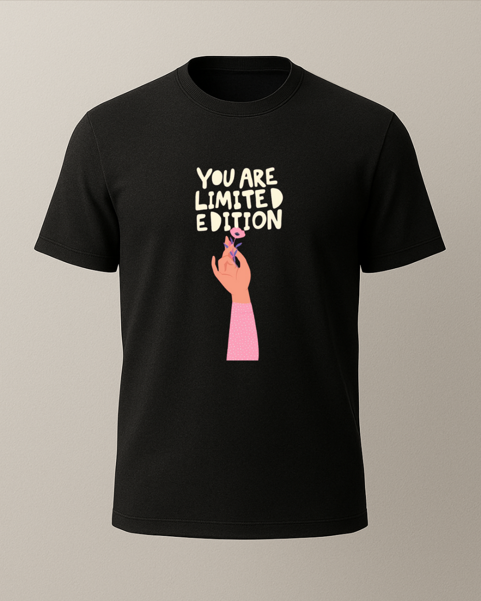 You Are Limited Edition Baskılı T-Shirt