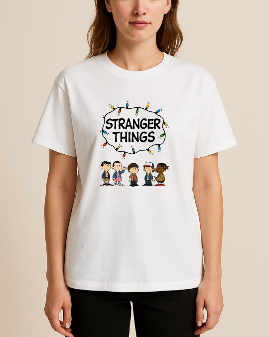 Stranger Things İşaret Tişörtü