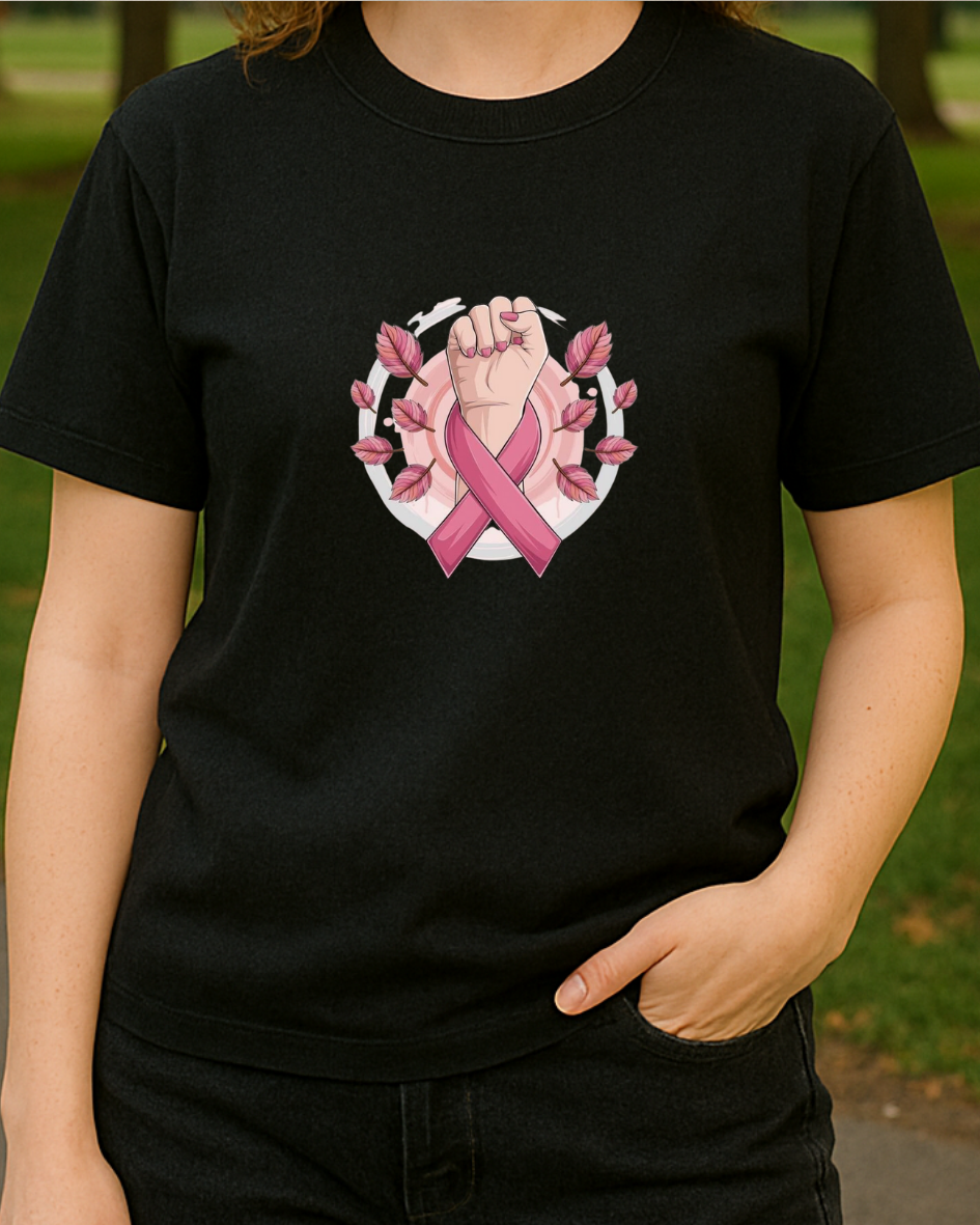 Woman Power Baskılı T-Shirt