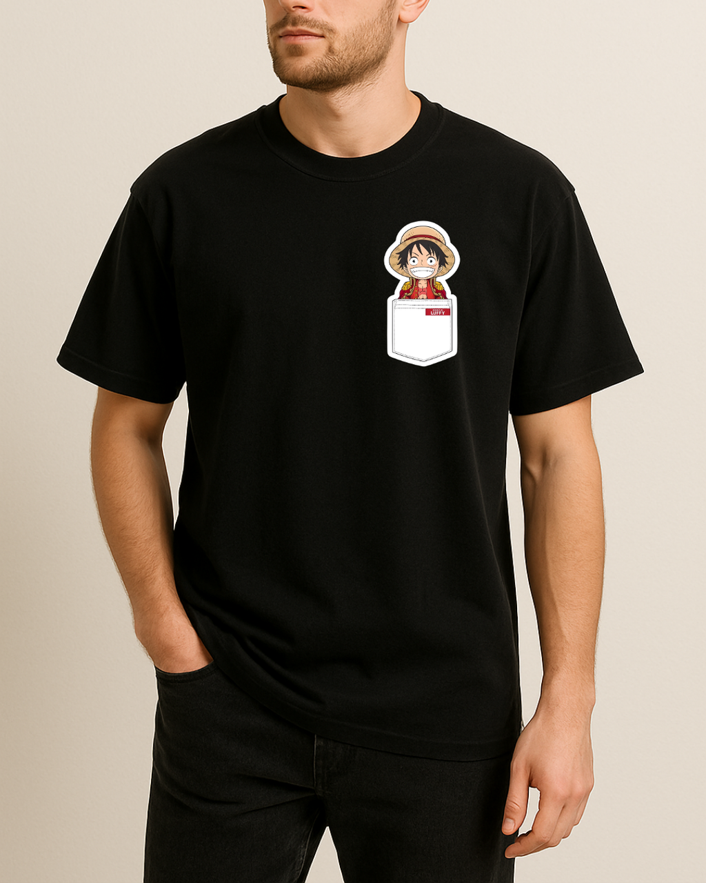 Tek Parça Cepli Baskılı T-Shirt