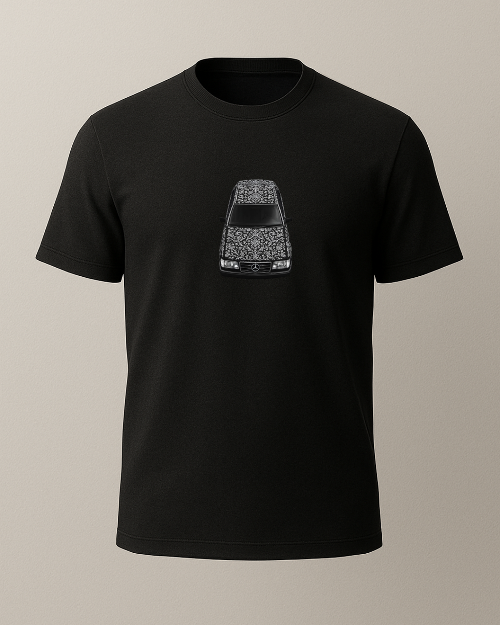 Etnik W124 Baskılı T-Shirt