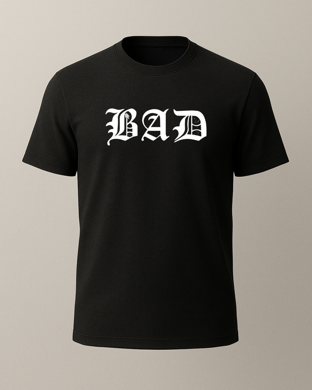 Bad Bunny BAD Baskılı T-Shirt