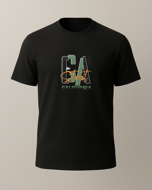 CA - California Baskılı T-Shirt