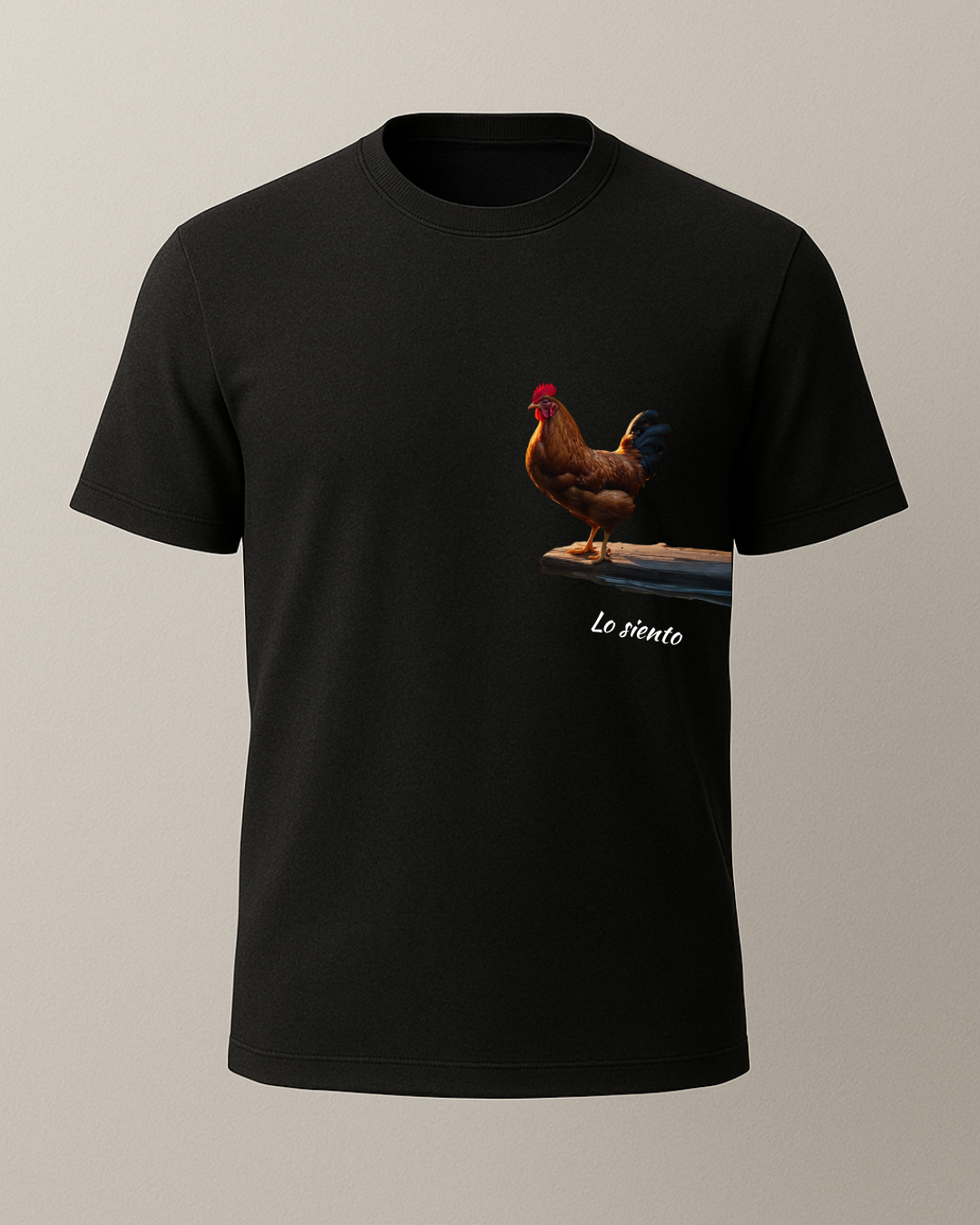 Chicken Wilson Baskılı T-Shirt