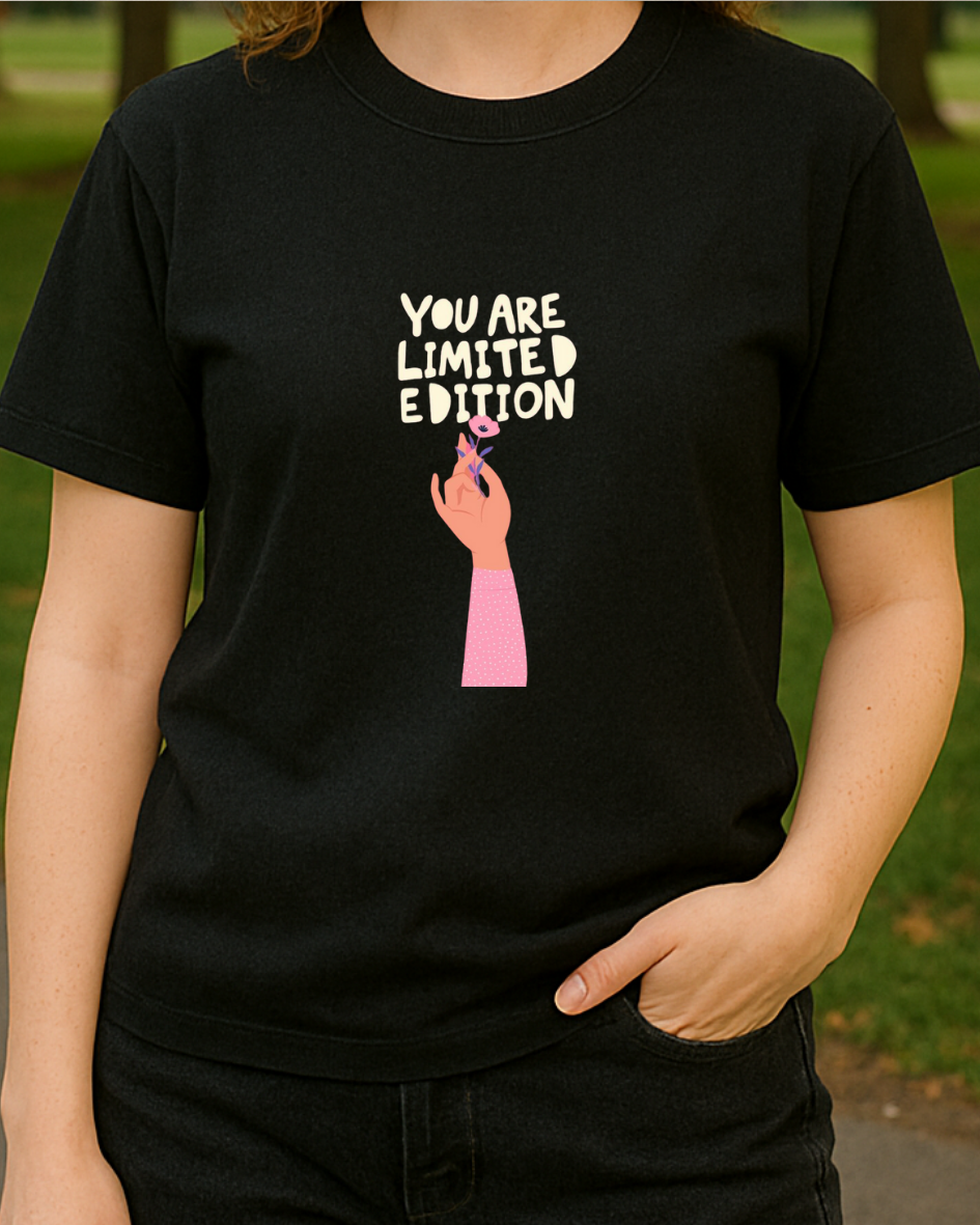 You Are Limited Edition Baskılı T-Shirt