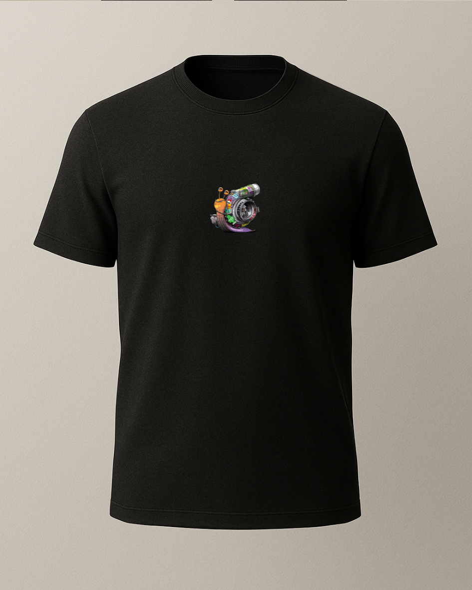 Turbo Salyangoz Baskılı T-Shirt