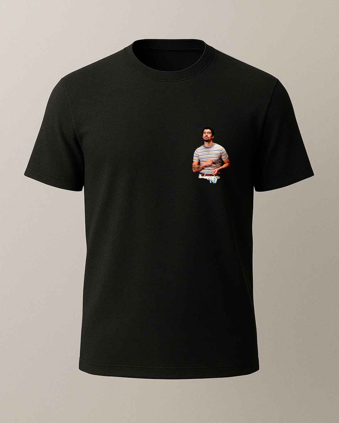 Bad Bunny Baskılı T-Shirt