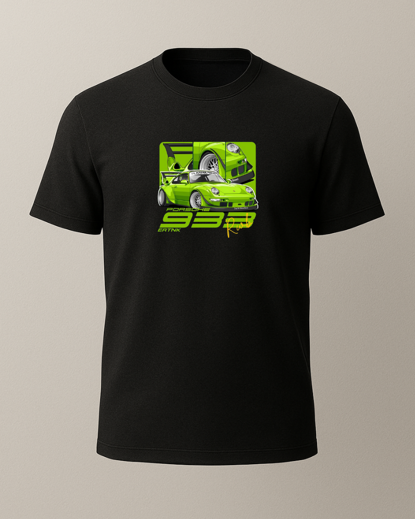 Yeşil 933 Baskılı Tişört