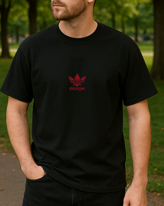 Stranger Things Baskılı Tişört