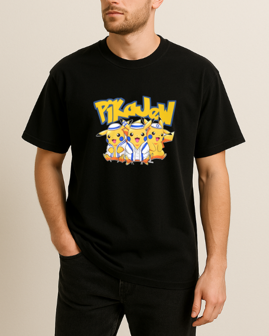 Pikajew Baskılı Tişört