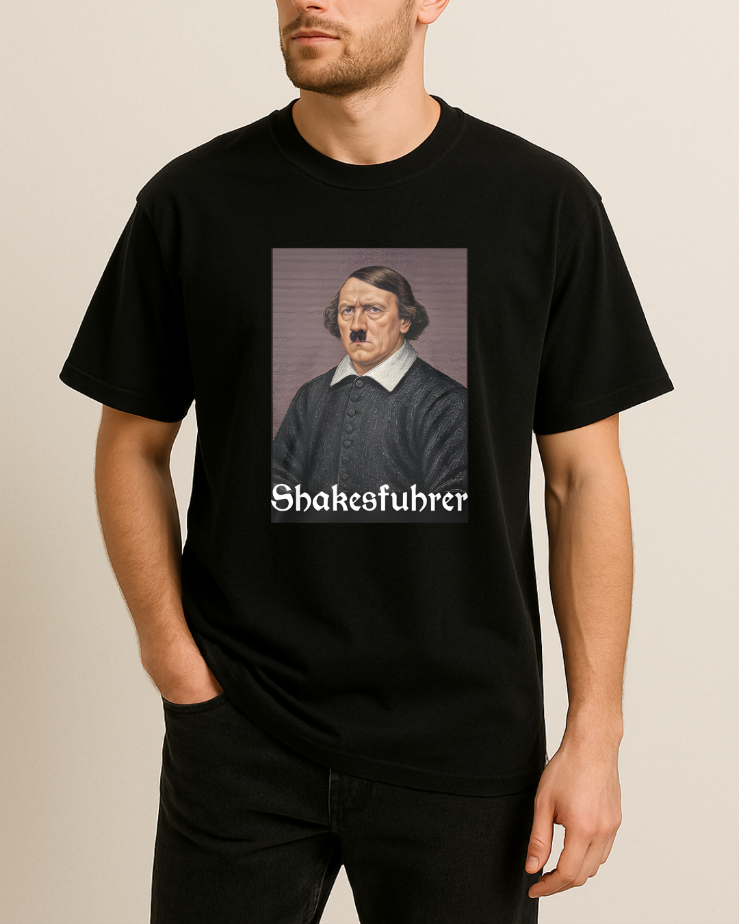 Shakesfurhrer Baskılı Tişört