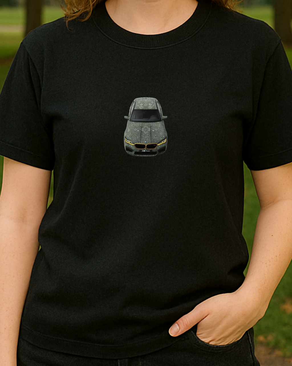 Etnik M5CS Baskılı T-Shirt